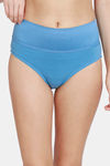 Zivame Anti-Microbial High Rise Full Coverage Tummy Tucker Hipster Panty (Pack of 2) - Multicolor — thumbnail 2